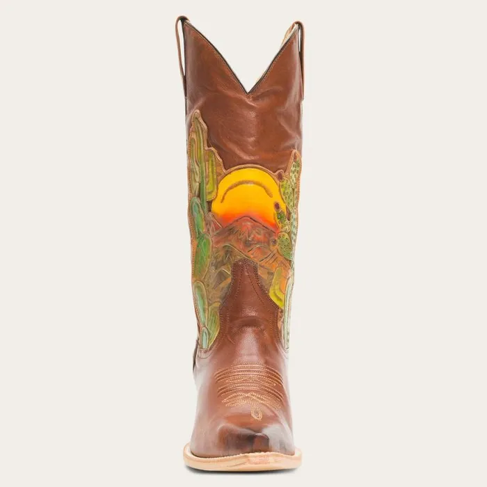 Goldie Boots Brown Women Stetson Western