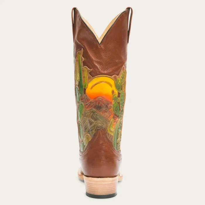 Goldie Boots Brown Women Stetson Western