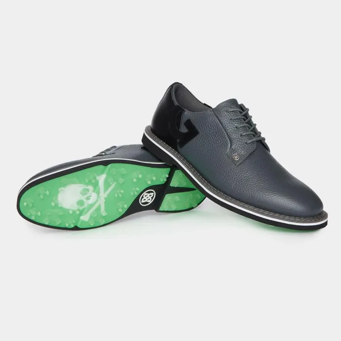 Golf Shoes Men GFORE GALLIVANTER PEBBLE LEATHER TWO TONE GOLF SHOE Charcoal Golf Shoes Men GFORE GALLIVANTER PEBBLE LEATHER TWO TONE GOLF SHOE Charcoal