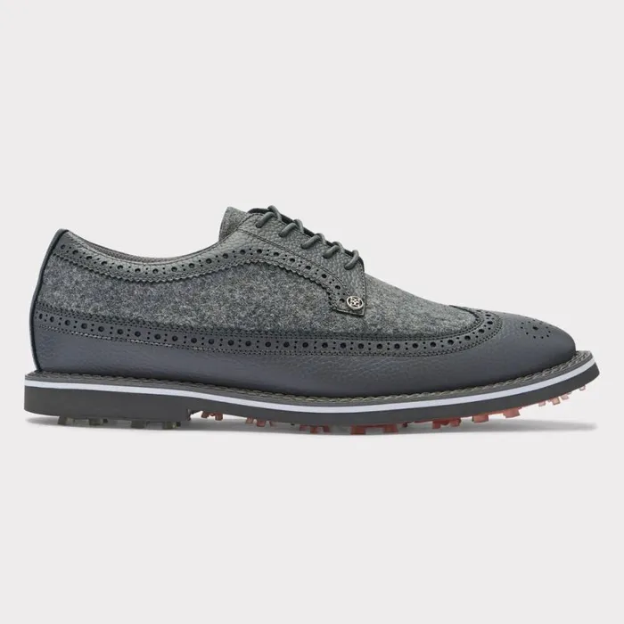 Golf Shoes Men GFORE LONGWING GALLIVANTER GOLF SHOE Heather Grey