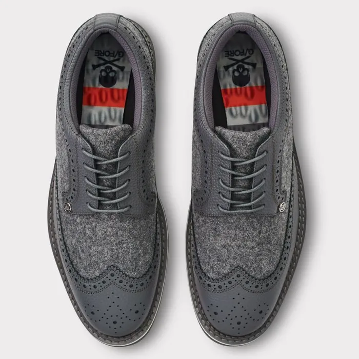 Golf Shoes Men GFORE LONGWING GALLIVANTER GOLF SHOE Heather Grey Golf Shoes Men GFORE LONGWING GALLIVANTER GOLF SHOE Heather Grey