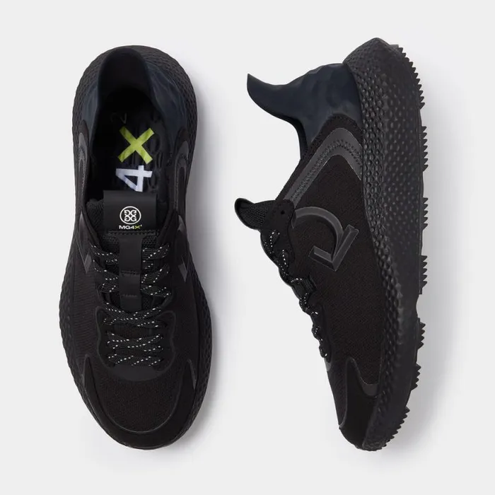 Golf Shoes Men GFORE MG4X2 KNIT HYBRID GOLF CROSS TRAINER Onyx Golf Shoes Men GFORE MG4X2 KNIT HYBRID GOLF CROSS TRAINER Onyx