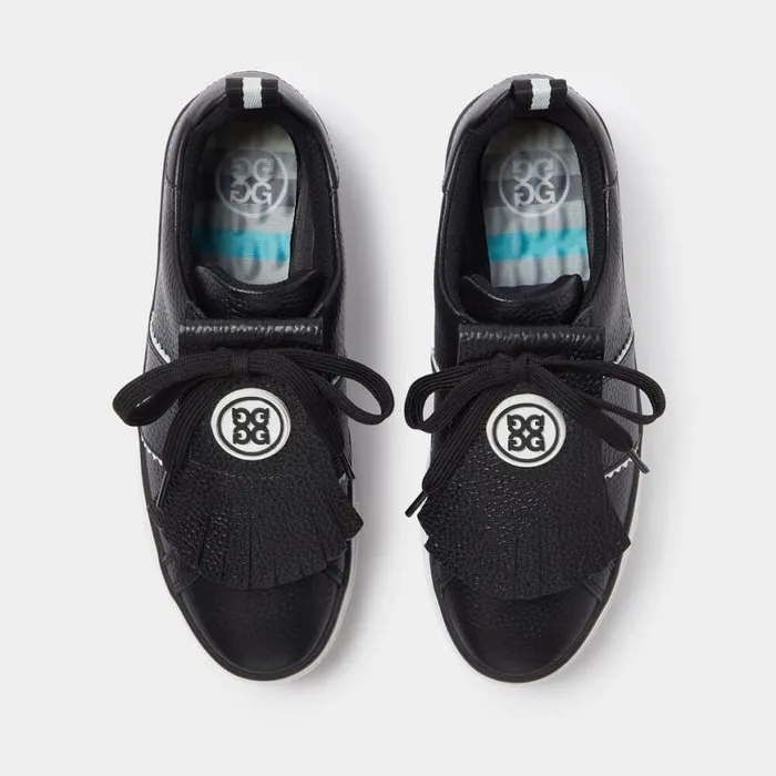 Golf Shoes Women GFORE DURF PEBBLE LEATHER KILTIE GOLF SHOE Onyx Golf Shoes Women GFORE DURF PEBBLE LEATHER KILTIE GOLF SHOE Onyx