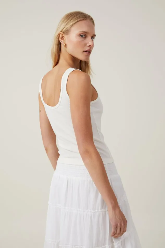 Graphic Scoop Neck Tank Cupcake Coconut Women Cotton On Tops