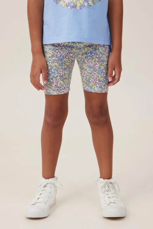 Hailey Bike Short Vanillamiddleton Floral Girls Cotton On Shorts Skirts and Playsuits