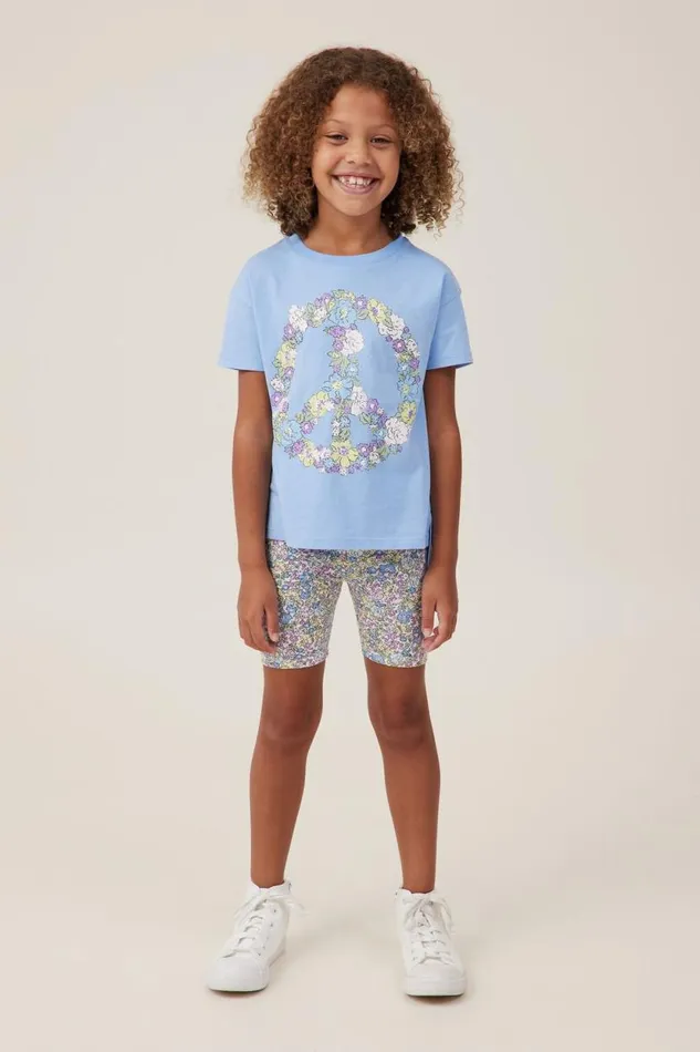 Hailey Bike Short Vanillamiddleton Floral Girls Cotton On Shorts Skirts and Playsuits Hailey Bike Short Vanillamiddleton Floral Girls Cotton On Shorts Skirts and Playsuits
