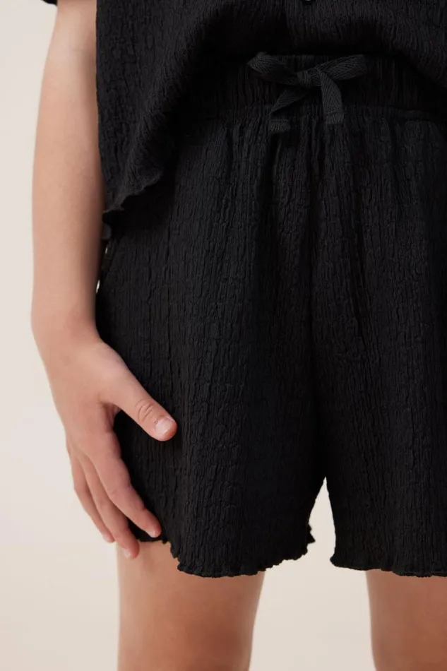 Hallie Short Black Girls Cotton On Shorts Skirts and Playsuits