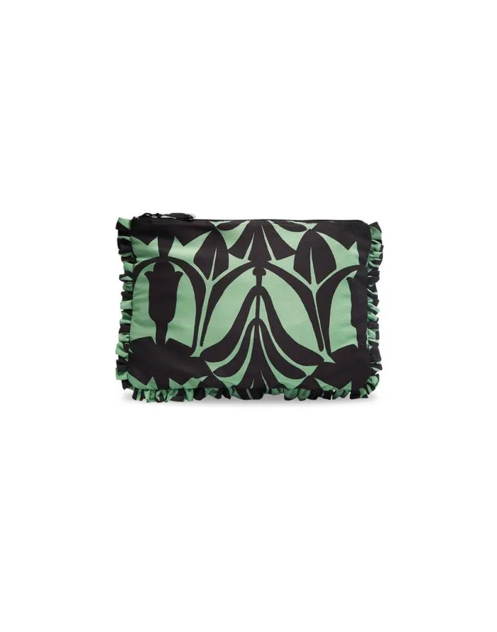 Hand Pochette Papyrus Green Women La Double J Bags and Pochettes
