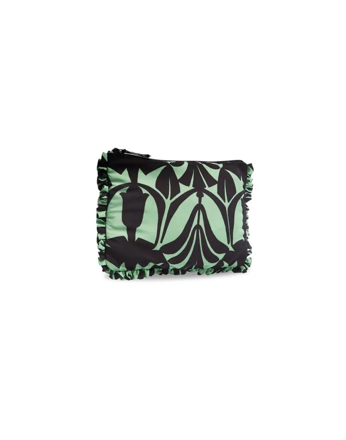 Hand Pochette Papyrus Green Women La Double J Bags and Pochettes