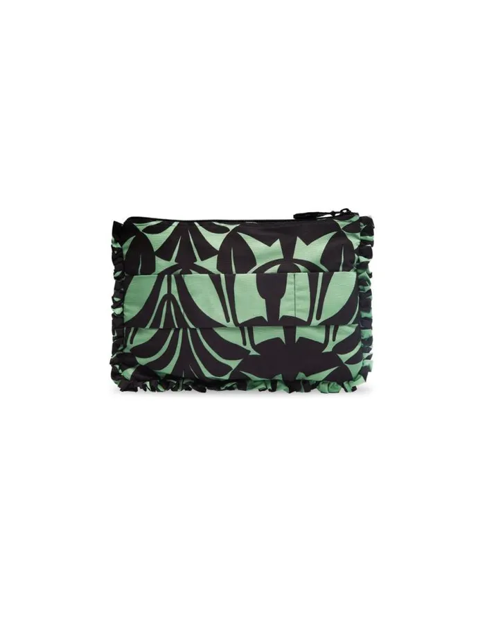 Hand Pochette Papyrus Green Women La Double J Bags and Pochettes