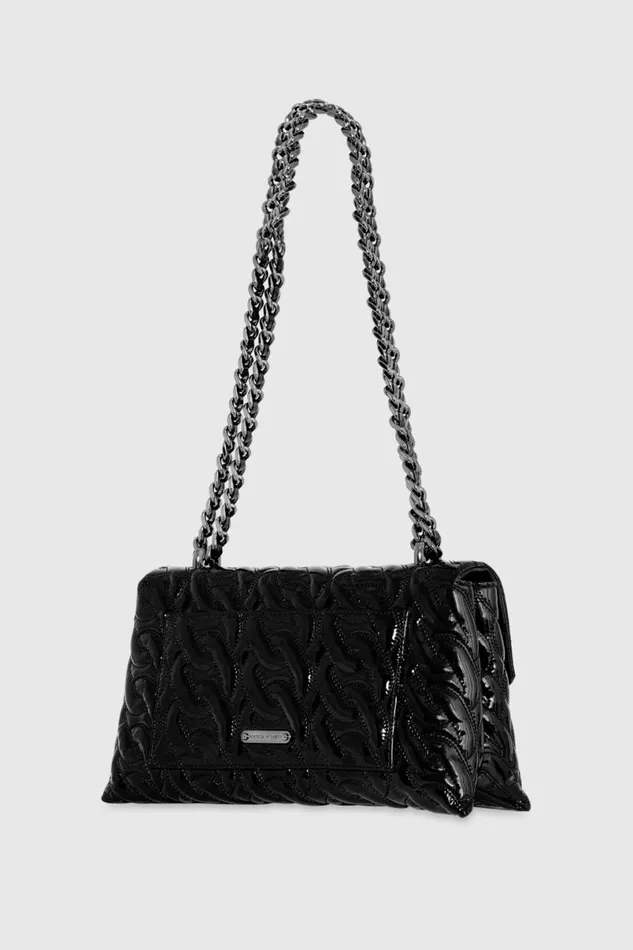 Handbags Crossbody Bags Rebecca Minkoff Double Gusset Crossbody With Chain Quilt Black Handbags Crossbody Bags Rebecca Minkoff Double Gusset Crossbody With Chain Quilt Black
