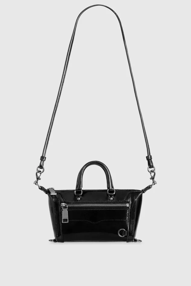 Handbags Crossbody Bags Rebecca Minkoff Micro Mini MAB Blackgunmetal