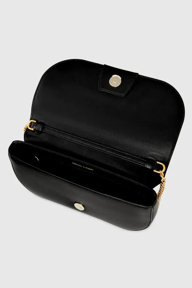 Handbags Crossbody Bags Rebecca Minkoff Snake Ring Crossbody Blackantique Brass Handbags Crossbody Bags Rebecca Minkoff Snake Ring Crossbody Blackantique Brass
