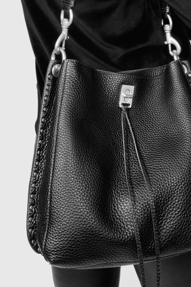 Handbags Shoulder Bags Rebecca Minkoff Darren Shoulder Bag Alpaca