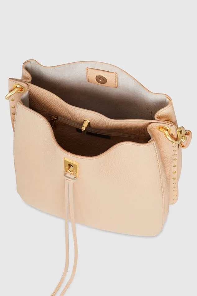 Handbags Shoulder Bags Rebecca Minkoff Darren Shoulder Bag Nude