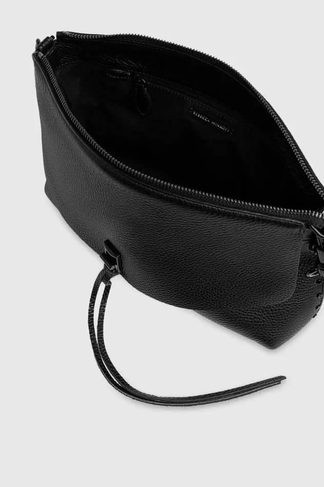 Handbags Shoulder Bags Rebecca Minkoff Darren Top Zip Shoulder Bag Blackblack Shellac Handbags Shoulder Bags Rebecca Minkoff Darren Top Zip Shoulder Bag Blackblack Shellac