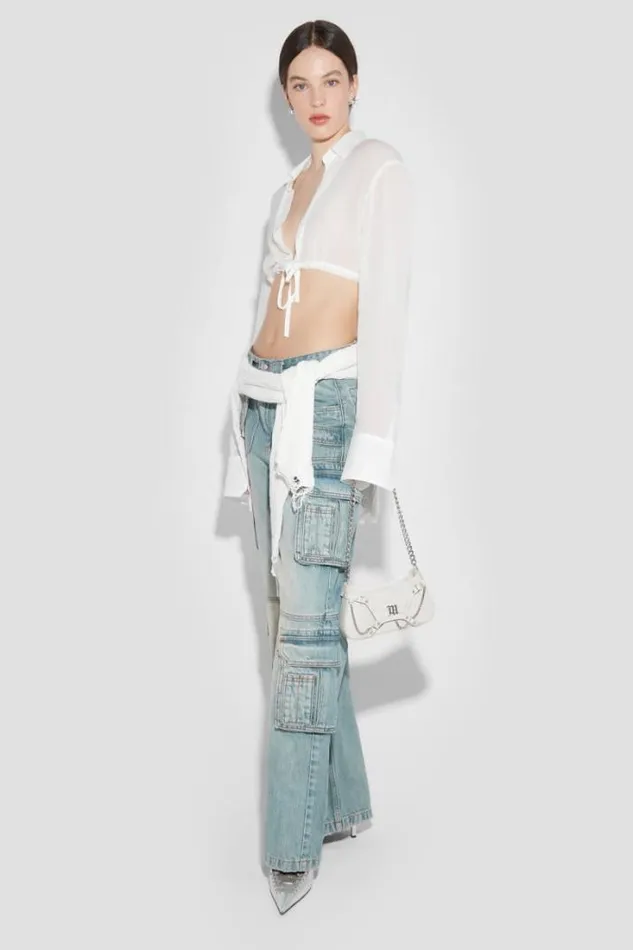 Harness Cargo Trousers Blue Women MISBHV Trousers