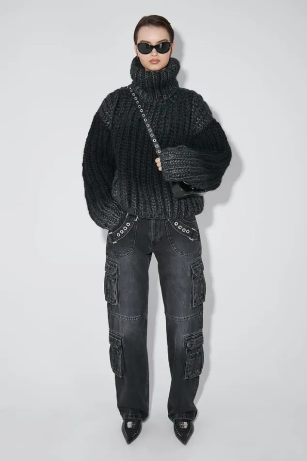 Harness Strap Cargo Trousers Black Women MISBHV Trousers
