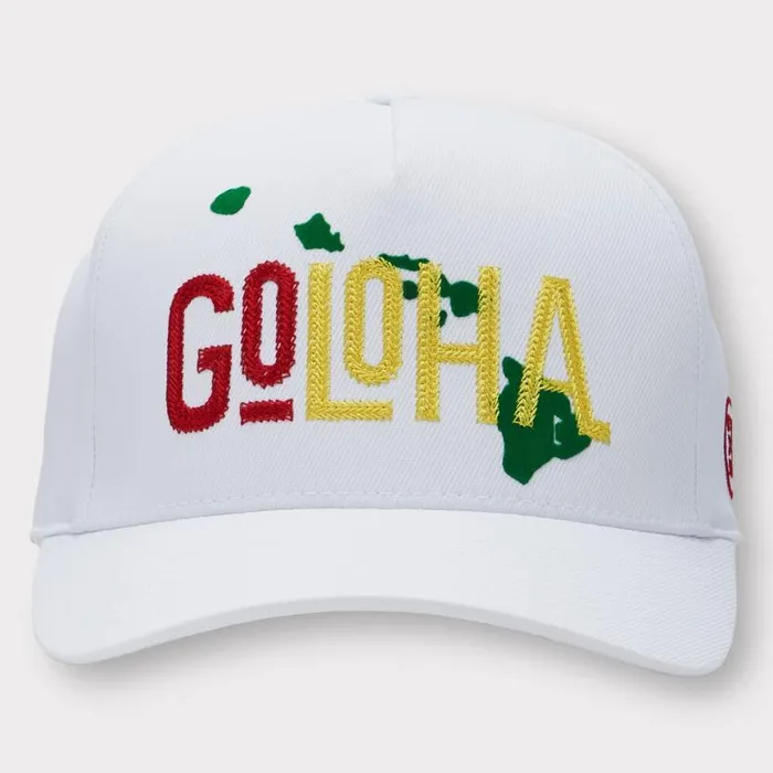 Hats MenWomen GFORE GOLOHA STRETCH TWILL SNAPBACK HAT Snow
