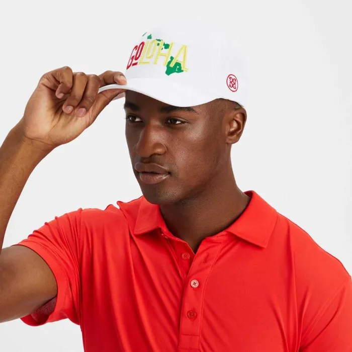 Hats MenWomen GFORE GOLOHA STRETCH TWILL SNAPBACK HAT Snow
