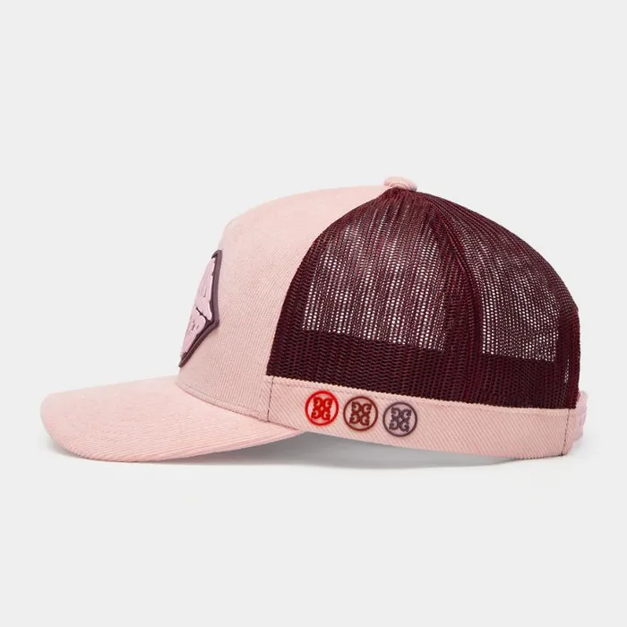 Hats Women GFORE MOTHER GOLFER COTTON CORDUROY TRUCKER HAT Amour Hats Women GFORE MOTHER GOLFER COTTON CORDUROY TRUCKER HAT Amour