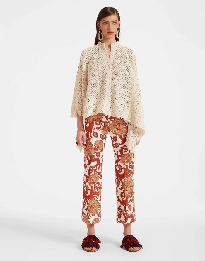 Hendrix Pants Reef White Women La Double J Shorts and Pants Hendrix Pants Reef White Women La Double J Shorts and Pants