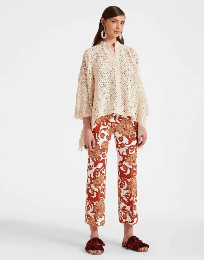 Hendrix Pants Reef White Women La Double J Shorts and Pants Hendrix Pants Reef White Women La Double J Shorts and Pants
