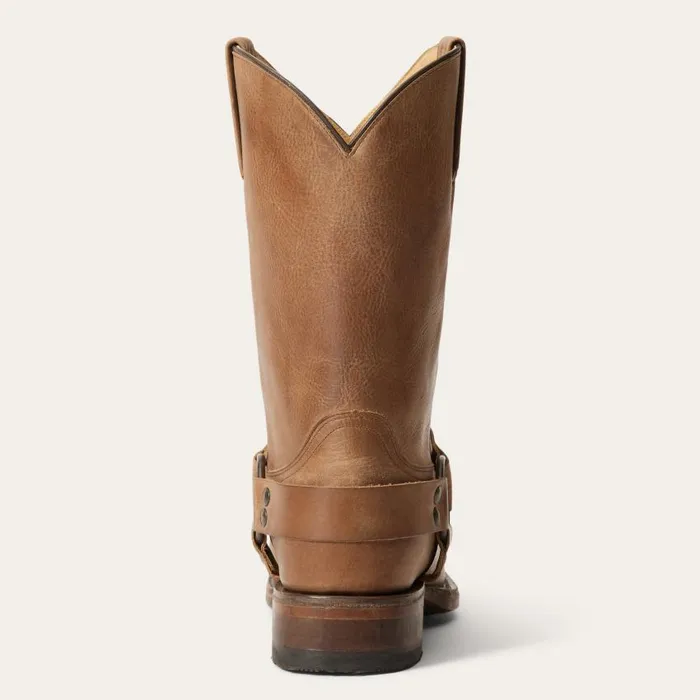 Heritage Harness Boots Burnished Tan Men Stetson Western