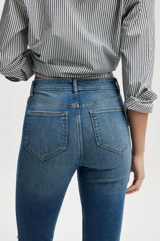 High Rise Skinny Jean Freshwater Blue Rip Women Cotton On Pants High Rise Skinny Jean Freshwater Blue Rip Women Cotton On Pants
