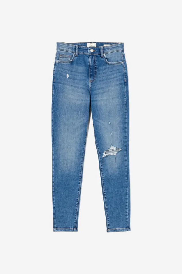 High Rise Skinny Jean Freshwater Blue Rip Women Cotton On Pants High Rise Skinny Jean Freshwater Blue Rip Women Cotton On Pants