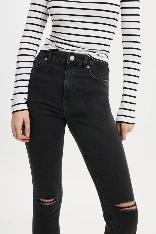 High Rise Skinny Jean Graphite Black Rip Women Cotton On Pants High Rise Skinny Jean Graphite Black Rip Women Cotton On Pants