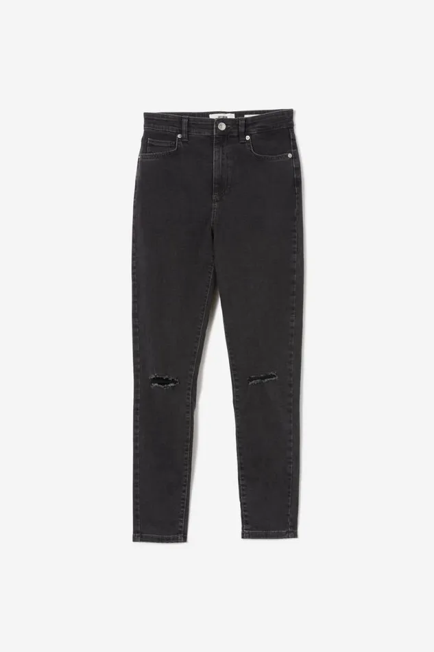 High Rise Skinny Jean Graphite Black Rip Women Cotton On Pants High Rise Skinny Jean Graphite Black Rip Women Cotton On Pants