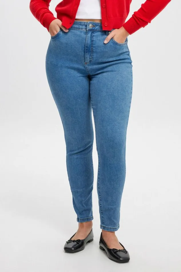 High Rise Skinny Jean Sea Blue Women Cotton On Jeans High Rise Skinny Jean Sea Blue Women Cotton On Jeans