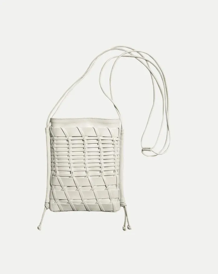 Home and Accessories Shop Veronica Beard White Trena Crossbody Bag White