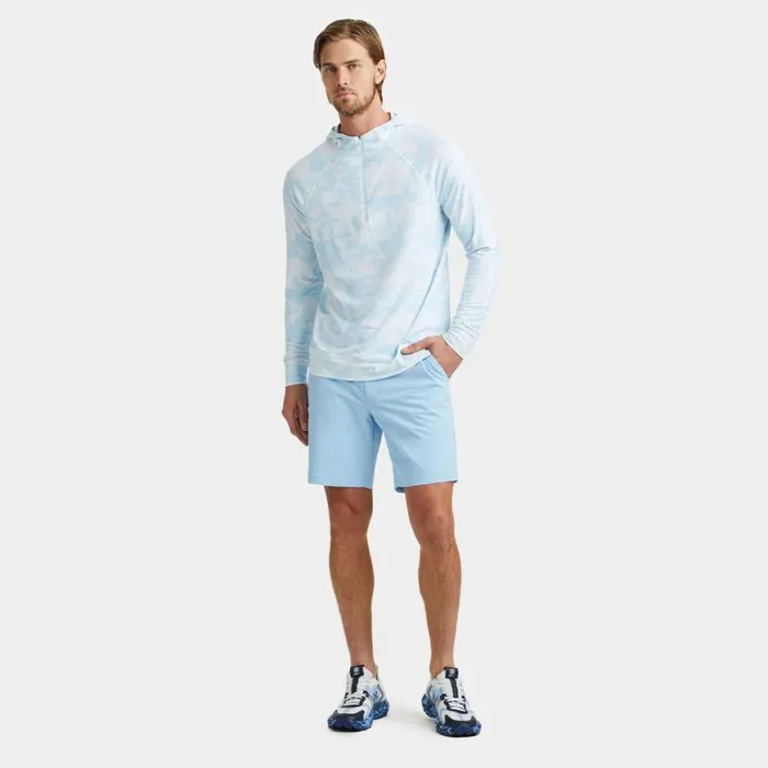 Hoodies and Tees Men GFORE EXPLODED ICON CAMO HOODED LUXE QUARTER ZIP MID LAYER Daybreak Hoodies and Tees Men GFORE EXPLODED ICON CAMO HOODED LUXE QUARTER ZIP MID LAYER Daybreak