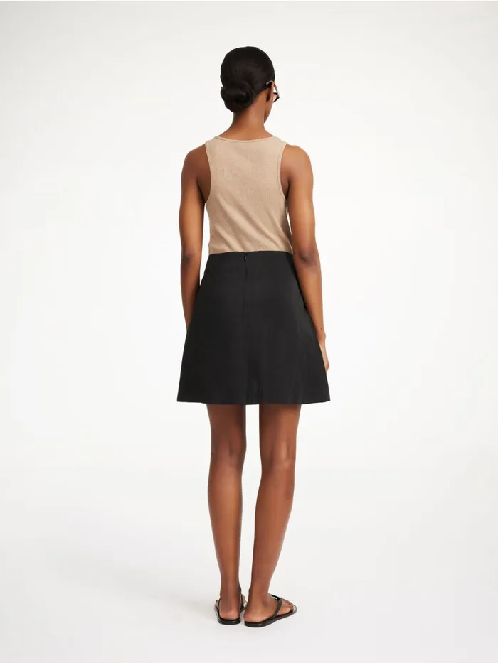 Isabele Mini Skirt Black Women By Malene Birger Skirts