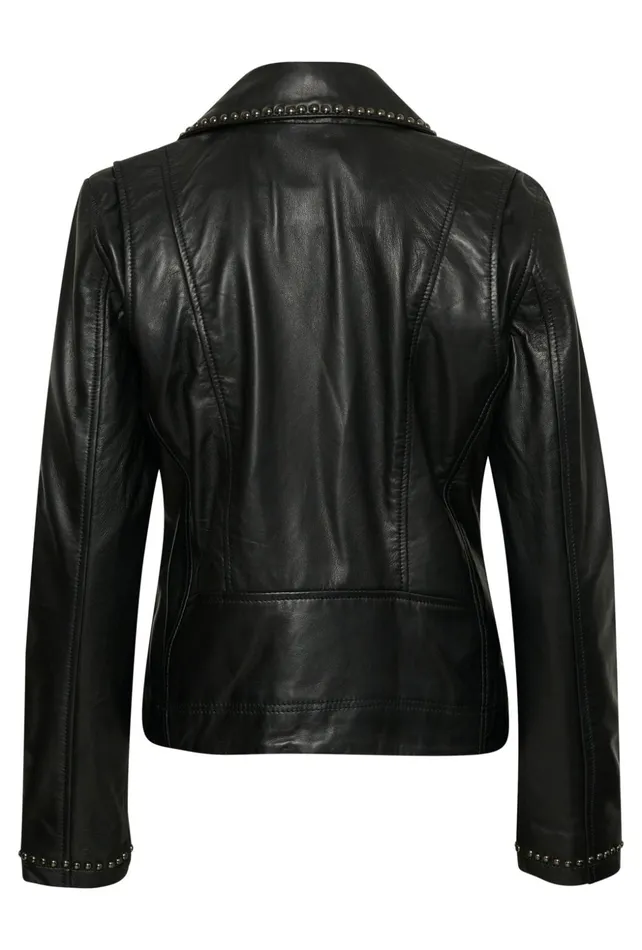Jackets and Coats Women CULTURE CUcanja Leather Jacket