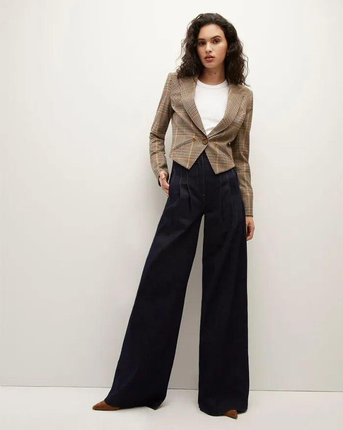 Jackets and Outerwear Shop Veronica Beard Donelson Plaid Jacket Multi