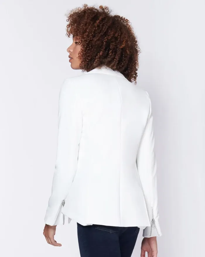 Jackets and Outerwear Shop Veronica Beard Scuba Hadley Jacket Black