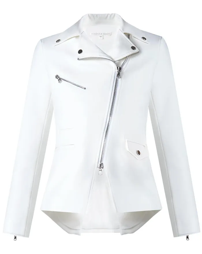 Jackets and Outerwear Shop Veronica Beard Scuba Hadley Jacket Black