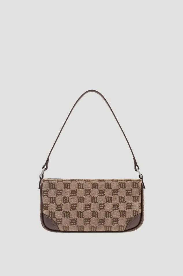 Jacquard Monogram 90S Bag Mini Biscotto Women MISBHV Bags