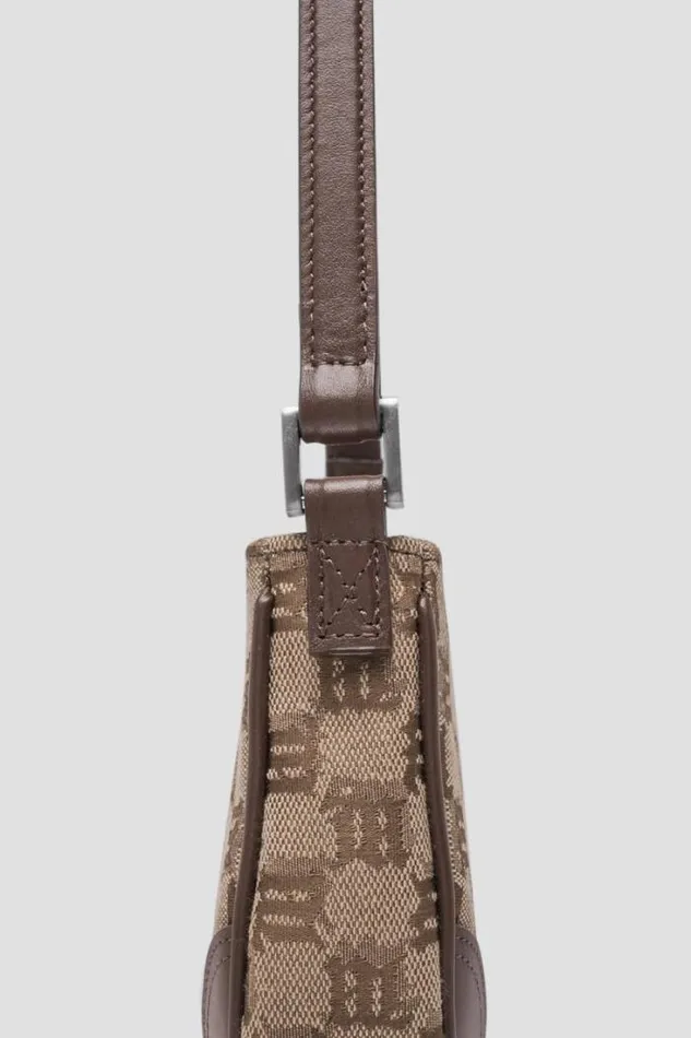 Jacquard Monogram 90S Bag Mini Biscotto Women MISBHV Bags