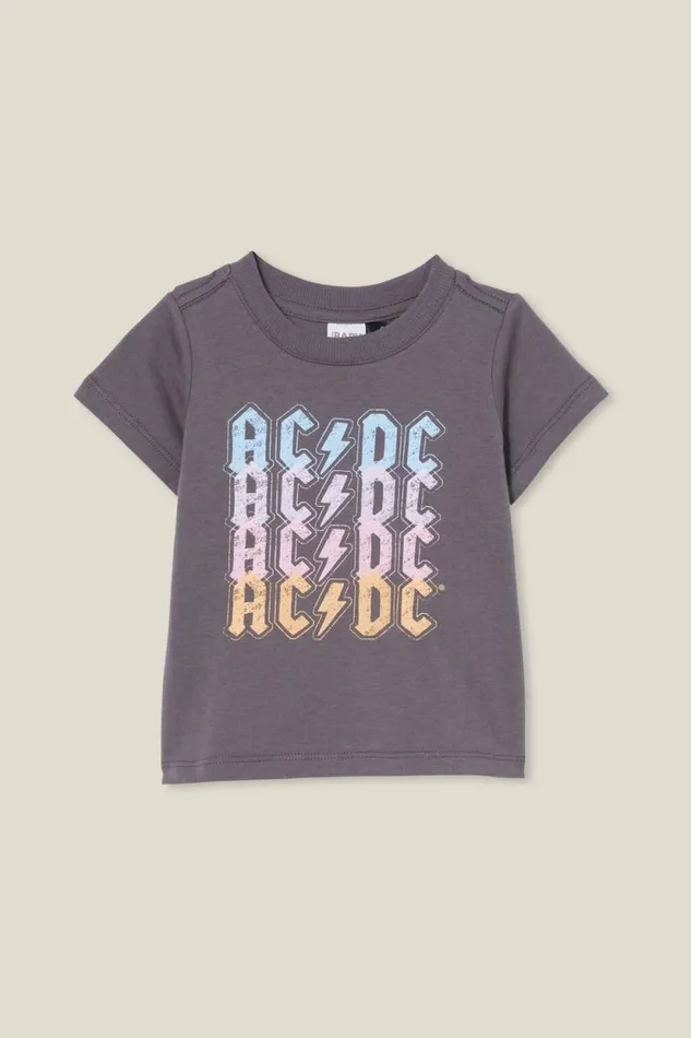 Jamie Short Sleeve TeeLicense Lcn Per Rabbit Greyacdc Multi Baby Cotton On Tops Jackets and Sweaters Jamie Short Sleeve TeeLicense Lcn Per Rabbit Greyacdc Multi Baby Cotton On Tops Jackets and Sweaters