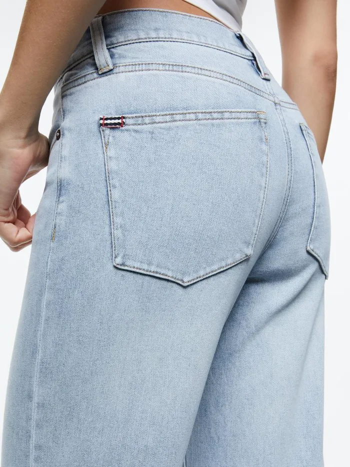 Jeans Women Alice Olivia ROXIE KICK FLARE JEAN Brooklyn Blue