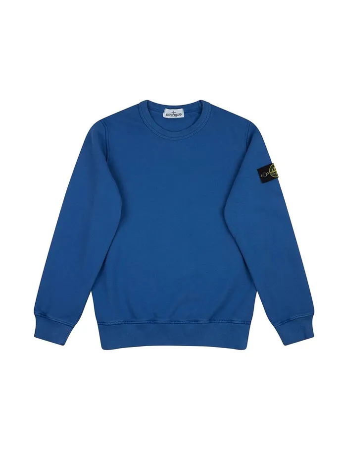 Junior 61340 Sweatshirt In Periwinkle Stone Island Sweatshirts