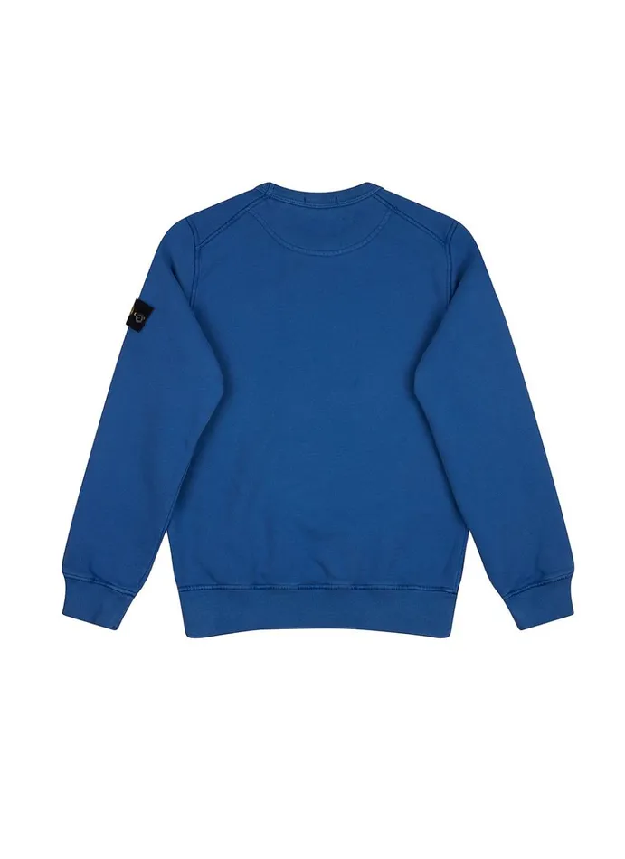 Junior 61340 Sweatshirt In Periwinkle Stone Island Sweatshirts