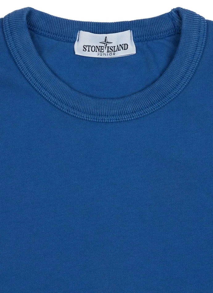 Junior 61340 Sweatshirt In Periwinkle Stone Island Sweatshirts