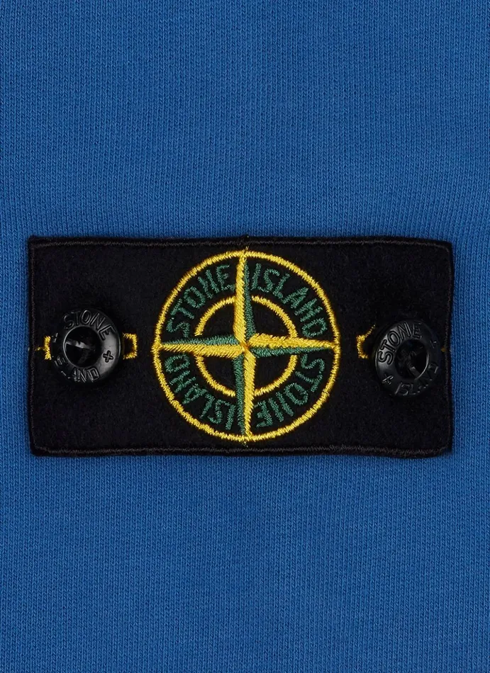 Junior 61340 Sweatshirt In Periwinkle Stone Island Sweatshirts