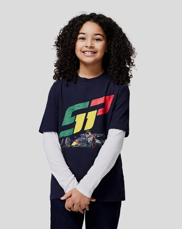 Junior Castore Junior Oracle Red Bull Racing S Checo Race Car Tee 8211 Night Sky