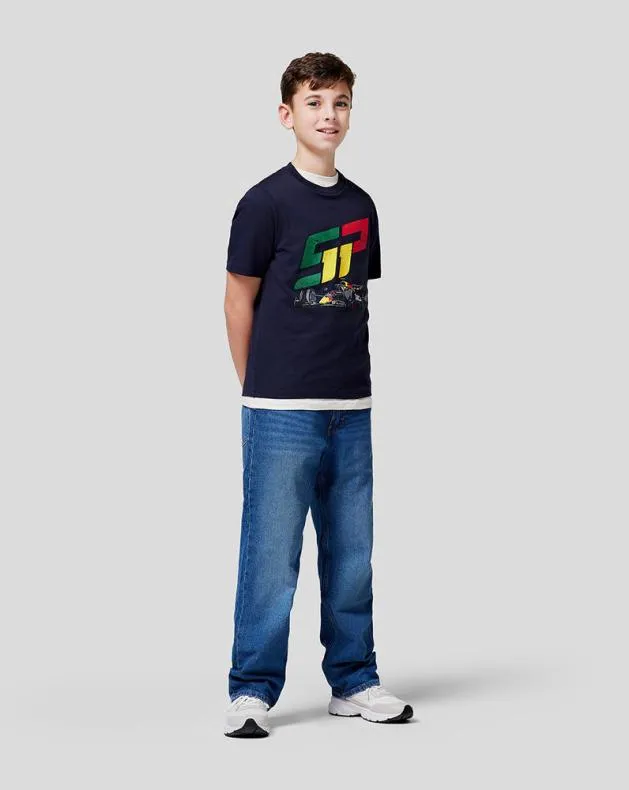 Junior Castore Junior Oracle Red Bull Racing S Checo Race Car Tee 8211 Night Sky